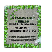 Customized Printed Laminated Mylar Weed ziplock bags for CBD flower herbs packaging 3 Side Seal Bag